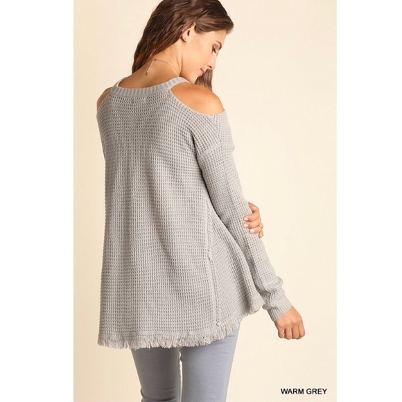 1 LEFT! Grey Waffle Knit - Picture 5 of 5